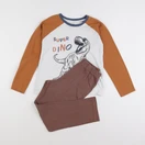 Vertbaudet - pyjama coton multicolore - 10 ans