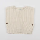 Vertbaudet - pull beige - 18 mois