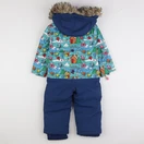 Quiksilver - combinaison de ski bleu - 3 ans