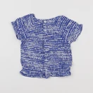 IKKS - tee-shirt bleu - 2 ans