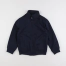 Cyrillus - veste doublé bleu - 8 ans