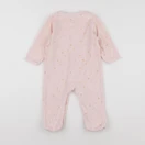 Vertbaudet - pyjama velours rose - 12 mois