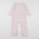 Vertbaudet - pyjama velours rose - 2 ans
