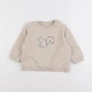 Uniqlo - sweat beige - 18/24 mois