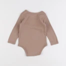 Vertbaudet - body beige - 12 mois