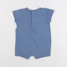 Vertbaudet - pyjama coton bleu - 6 mois