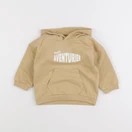 Vertbaudet - sweat jaune - 12 mois