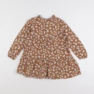 Okaidi - robe marron - 4 ans