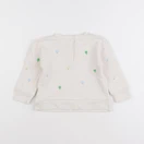 Oeuf NYC - sweat blanc - 12/18 mois