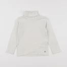 Petit Bateau - sous-pull blanc - 4 ans