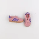 Adidas - tennis à scratch/ lacets rose - pointure 22