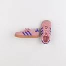 Adidas - tennis à scratch/ lacets rose - pointure 22