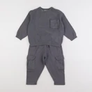 Zara - ensemble gris - 18/24 mois