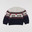 Vertbaudet - pull multicolore - 2 ans