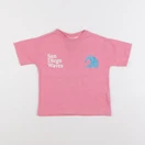 Zara - tee-shirt rose - 18 mois