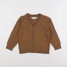 H&M - gilet marron - 4/6 ans