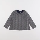 Petit Bateau - tee-shirt bleu - 36 mois