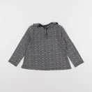 Petit Bateau - tee-shirt bleu - 36 mois