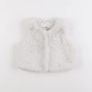 Vertbaudet - gilet blanc - 2 ans