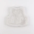 Vertbaudet - gilet blanc - 2 ans
