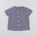 Cyrillus - blouse bleu - 9 mois