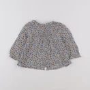 Boutchou - blouse bleu - 12 mois