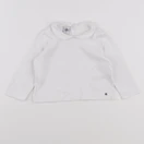 Petit Bateau - tee-shirt blanc - 18 mois