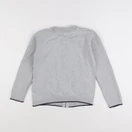 Vertbaudet - gilet gris - 8 ans