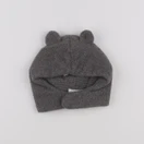 1+ In the family - bonnet gris - 6/12 mois