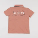 IKKS - polo imprimé au dos orange - 5 ans