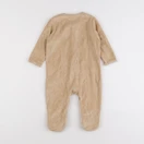Vertbaudet - pyjama velours marron - 12 mois