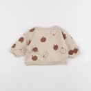 My little cozmo - sweat beige - 3/6 mois