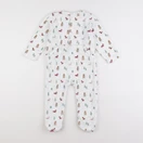 Boutchou - pyjama velours blanc - 24 mois