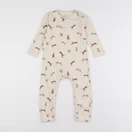 Konges slojd - pyjama coton beige - 12 mois