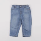 H&M - jean bleu - 9/12 mois