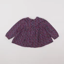 Boutchou - blouse bleu - 18 mois