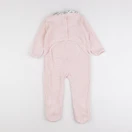 Vertbaudet - pyjama velours rose - 3 ans
