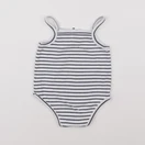 Vertbaudet - body blanc, bleu - 3 ans