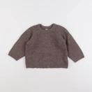 Zara - pull marron - 12/18 mois