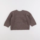 Zara - pull marron - 12/18 mois