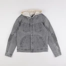 IKKS - veste imprimé au dos gris - 14 ans