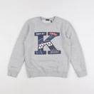 IKKS - sweat gris - 10 ans
