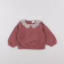 Vertbaudet - sweat rose - 18 mois