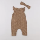 Vertbaudet - ensemble marron - 6 mois