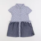 IKKS - robe bleu - 3 ans