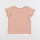 H&M - tee-shirt rose - 12/18 mois