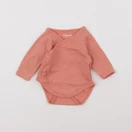 Vertbaudet - body rose - 1 mois