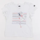 Terre de marins - tee-shirt blanc - 2 ans