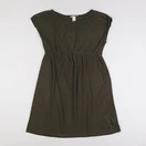 H&M - robe grossesse vert - M
