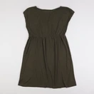 H&M - robe grossesse vert - M